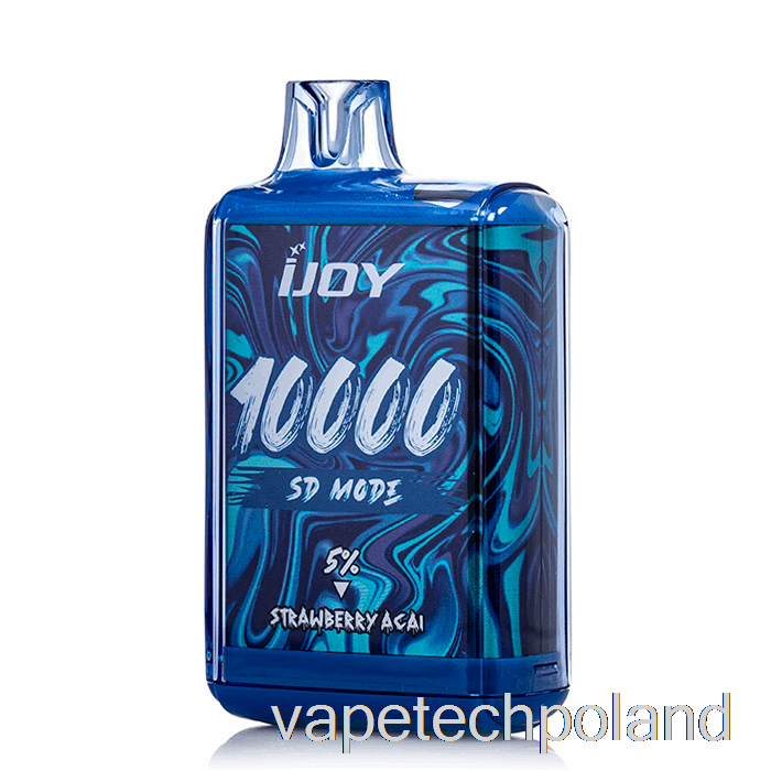 Vape Tech Poland Ijoy Bar Sd10000 Jednorazowe Truskawki Acai